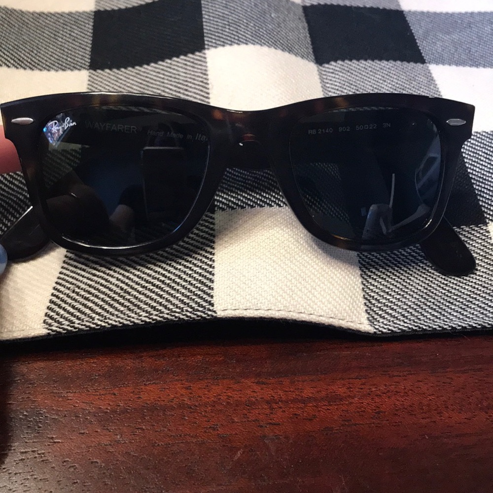 Authentic Rayban Wayfarer sunglasses